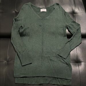 Old Navy Forest Green V-Neck Pullover